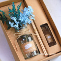 Δώρο κουτί λουλούδι άρωμα reed diffuser σετ